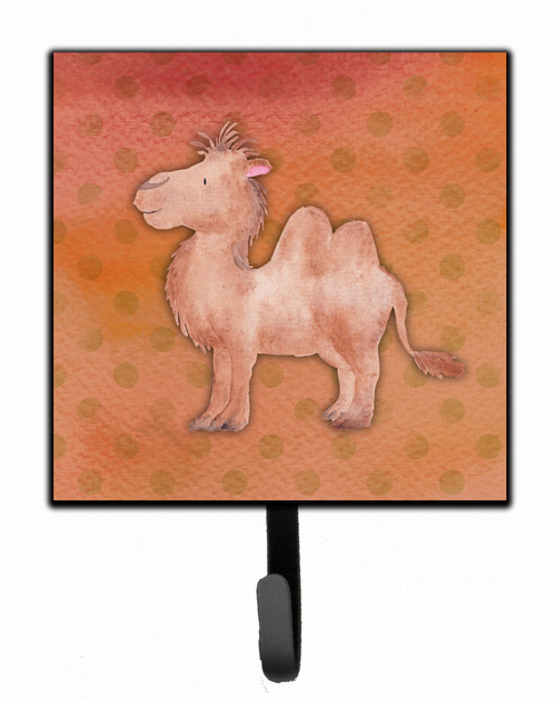 Polkadot Camel Watercolor Cartoon Art Themed Watercolor/Polkadot Leash or Key Holder