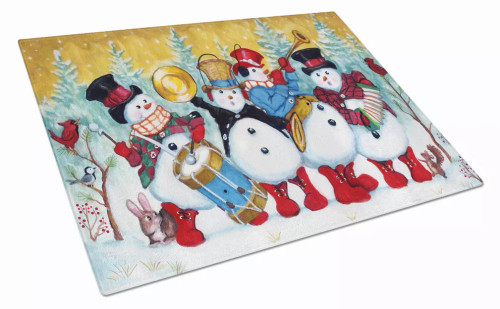 Christmas Glass Cutting Board Large
