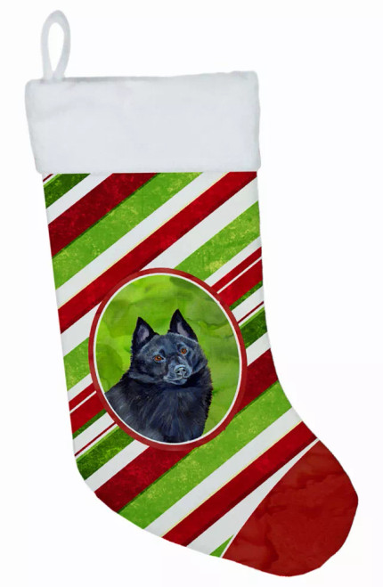 Dog and Christmas Candy Christmas Stocking - S000213B001695P118007V031