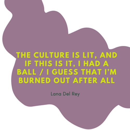 The Luminary Lana Del Rey Altar Candle