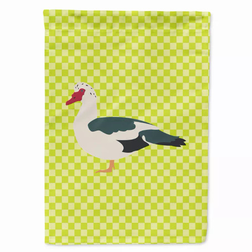 Animals/Birds Themed Green Flag Canvas - BB7690CHF