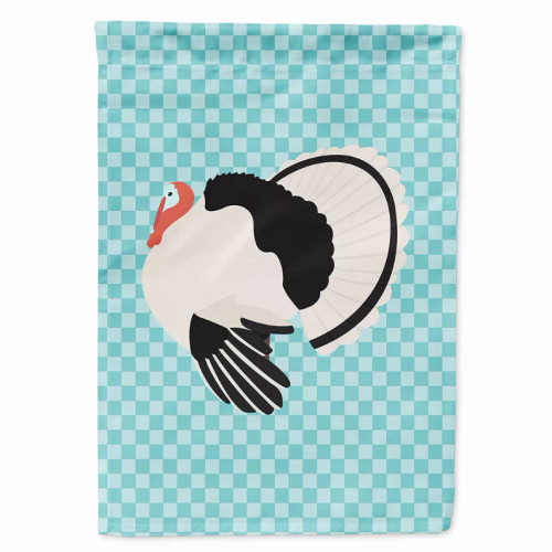 Animal/Bird Themed Blue Check Flag Canvas - BB8162CHF