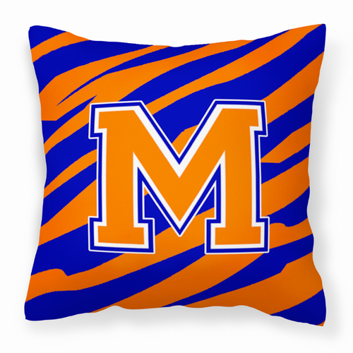 Monogram Letter Fabric Decorative Pillow - CJ1023-MPW1414