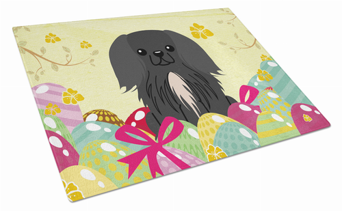 Easter Eggs Glass Cutting Board Large - BB6107LCB