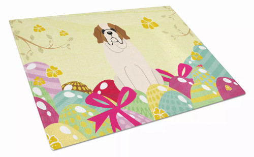 Easter Eggs Glass Cutting Board Large - S000213B001695P083763V018