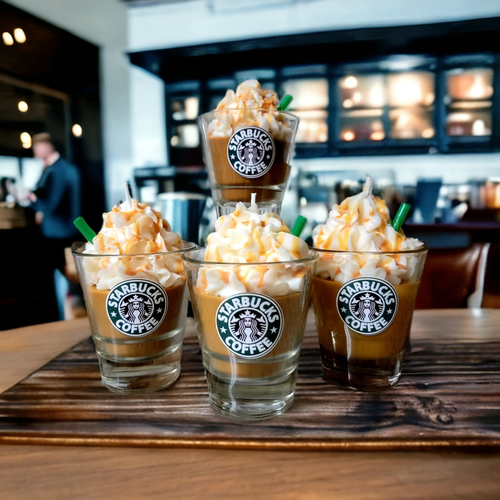 Cafe theme scented soy wax candles - CCan917