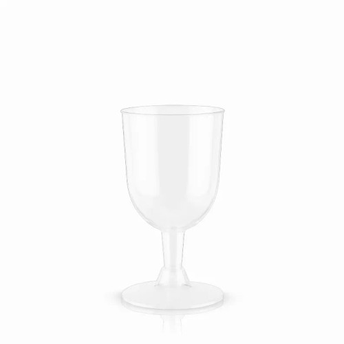 6Oz Plastic Wine Glass Set - 8 Pc