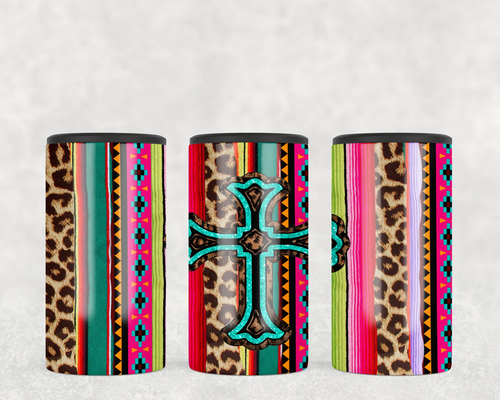 Serape Cross  Steel can hugger - optional speaker