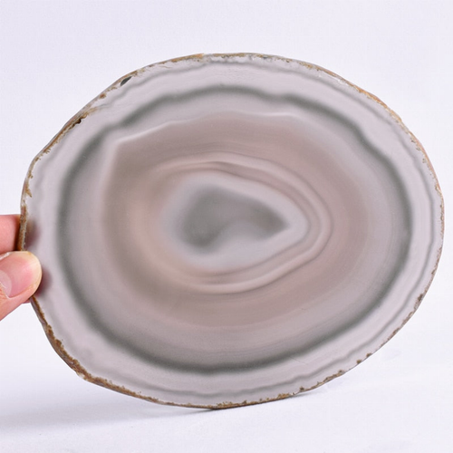 Natural Agate Slice Wine Salver/Jewelry Tray Natural Agate Slice Wine Salver/Jewelry Tray