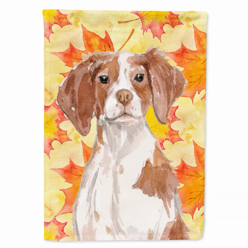 Dog Breed/Fall Themed Flag Canvas House Size - BB9504CHF