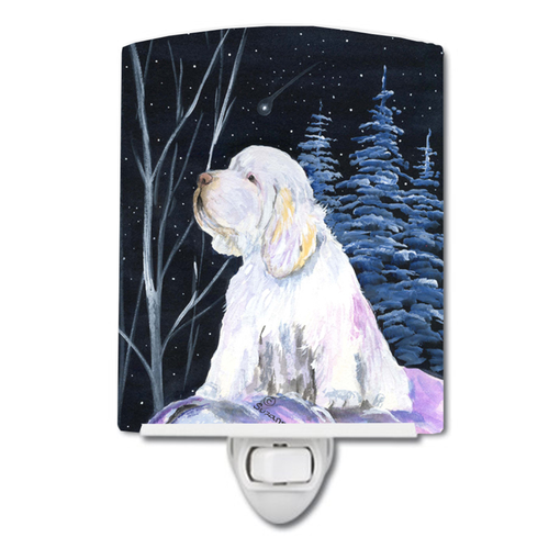 Dog Art Ceramic Night Light - S000213B001695P103711V000