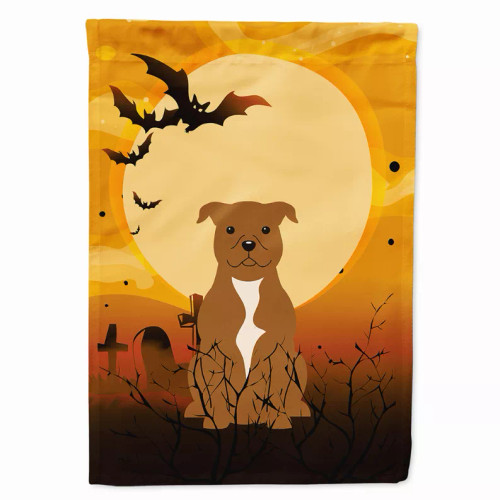 Halloween/Dog Breed Themed Flag Canvas - BB4313CHF
