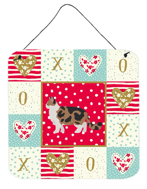 Ragamuffin #2 Cat Love Wall or Door Hanging Prints