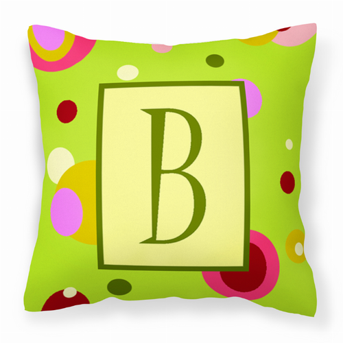 Monogram Letter Fabric Decorative Pillow - CJ1010-BPW1414