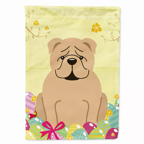 Easter Eggs/Dog Breed Themed Flag Canvas - BB6124CHF