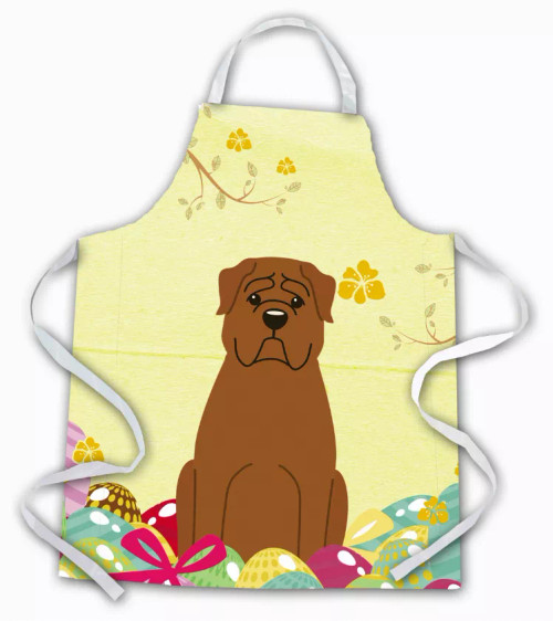 Easter Eggs Apron (Dog Breed Print) - S000213B001695P084205V016