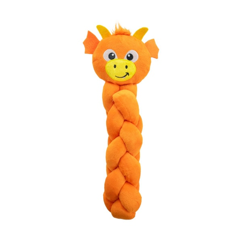 Nina Ottosson Twistiez Dragon TNT Interactive Plush Dog Toy Nina Ottosson Twistiez Dragon TNT Interactive Plush Dog Toy