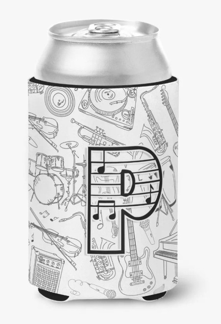 Musical Note Letters Can or Bottle Hugger - CJ2007-PCC