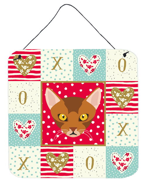 Abyssinian - Cat Face Wall or Door Hanging Prints