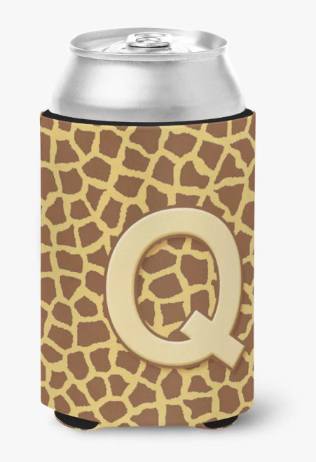 Monogram Letter Can or Bottle Hugger - CJ1025-QCC
