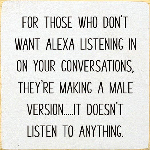 For those who don't want Alexa listening in...