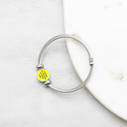 Interchangeable Reverisble Inspirational Bracelets - ABCM1422