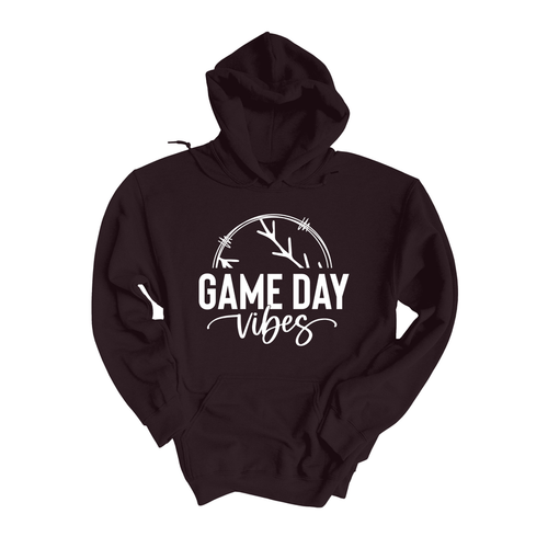 Pink Box Baseball Game Day Vibes Cotton Blend Sweater Hoodies - PinkBox3-2837