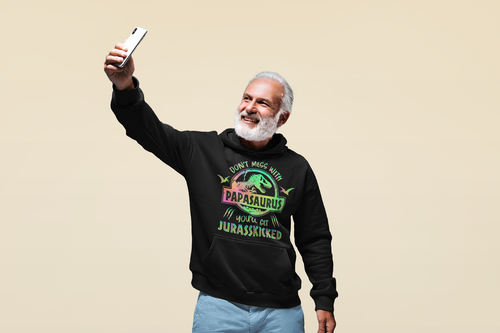 Family-saurus Jurasskicked hoodies - select family members - SqFam331