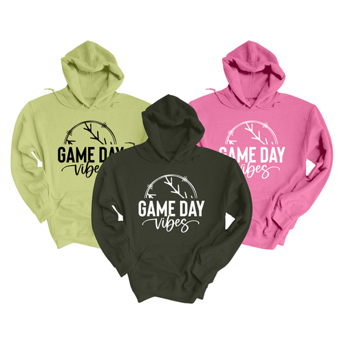 Pink Box Baseball Game Day Vibes Cotton Blend Sweater Hoodies - PinkBox3-2834 Pink Box Baseball Game Day Vibes Cotton Blend Sweater Hoodies - PinkBox3-2834