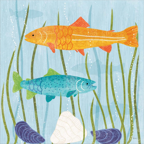 Coastal Vibes III by Veronique Charron, Canvas Art
