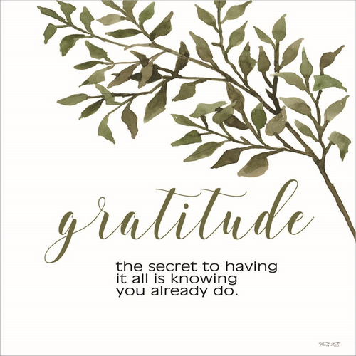 Gratitude by Cindy Jacobs, Canvas Art