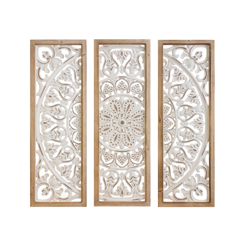 Ornate Metal Panel Wall Art