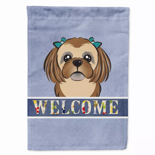 Welcome/Dog Breed Flag Canvas - BB1435CHF
