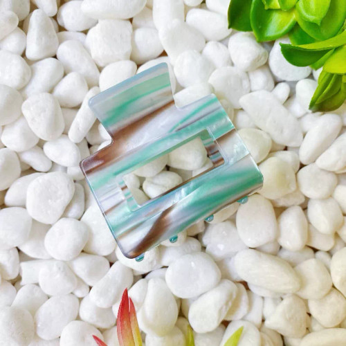 Isabella Square Hair Claw - Z655342021JHC800IR