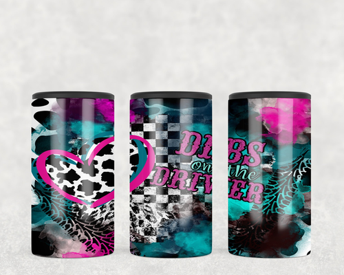 Dibs On The Driver  Steel can hugger - optional speaker