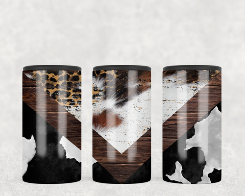 faux cowhide V  Steel can hugger - optional speaker