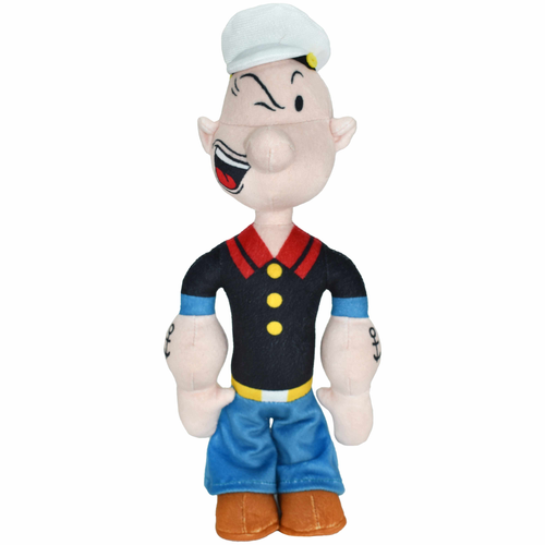 Multipet Popeye Plush Dog Toy 11" Multipet Popeye Plush Dog Toy 11"