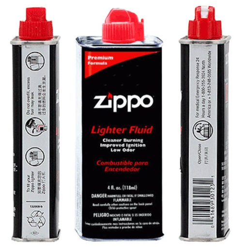 Zippo Premium Lighter Fluid For All Flint Lighters