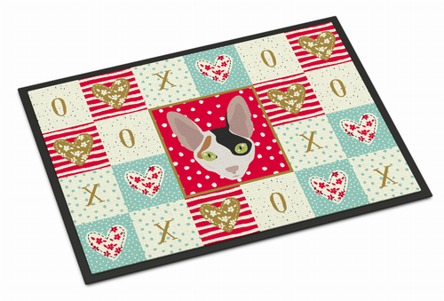 Cat Face XOXO Mat - CK5107MAT