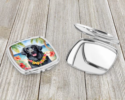 Flat-Coated Retriever Compact Mirror
