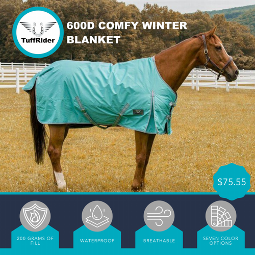TuffRider 600D Comfy Waterproof Winter Blanket - S001797B002239P001401V049