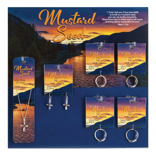 Prepack Mustard Seed Jewelry 24 Piece