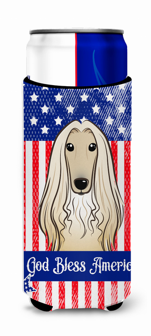 American Flag and Dog Ultra Hugger for slim cans - S000213B001695P061946V000