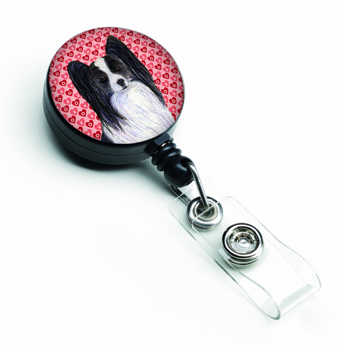 Valentine's Day Portrait Retractable Badge Reel - S000213B001695P126660V023