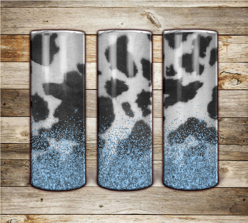 20oz Cow Pattern Tumbler