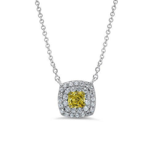 Yellow Halo Pendant