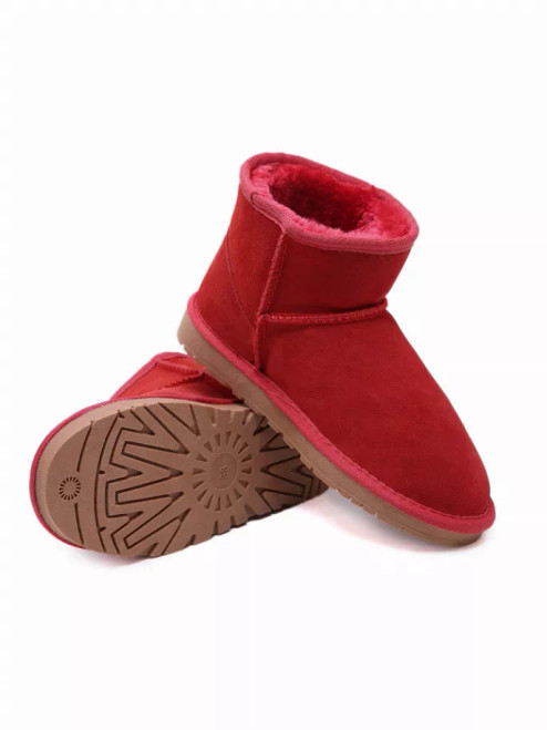 Smaibulun Ugg | Faux Fur-Lined Suede Low Boot - S001273B001855P000147V129 Smaibulun Ugg | Faux Fur-Lined Suede Low Boot - S001273B001855P000147V129