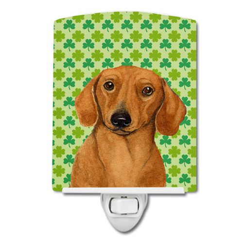 St. Patrick's Day Shamrock Portrait Ceramic Night Light - LH9177CNL