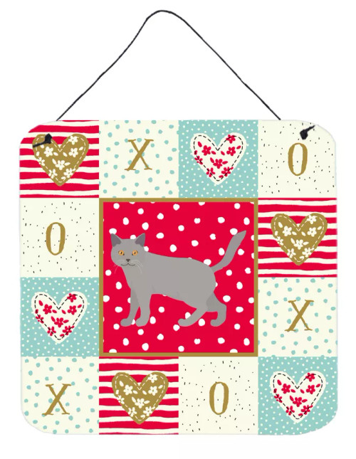 Chartreux #2 Cat Love Wall or Door Hanging Prints