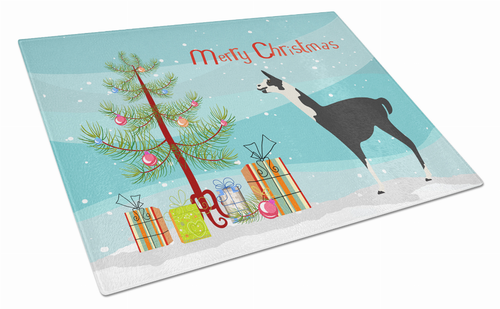 Christmas Animals Glass Cutting Board Large - BB9285LCB